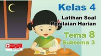 Image of Latihan Soal Penilaian Harian (PH) Kelas 4 Tema 8 Subtema 3