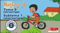 Image of Tematik Kelas 4 Tema 8 Subtema 1 Pembelajaran 2