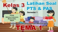 Image of Latihan Soal PTS PAS semester 1 Kelas 3 Tema 1