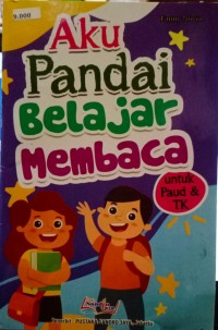 Image of Aku Pandai Belajar Membaca Untuk Paud/TK