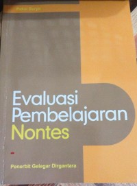 Image of Evaluasi Pembelajaran Nontes