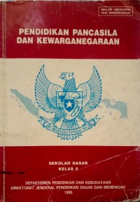 Image of Pendidikan Pancasila Dan Kewarganegaraan 5