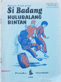 Image of Si Badang : Hulubalang Bintan